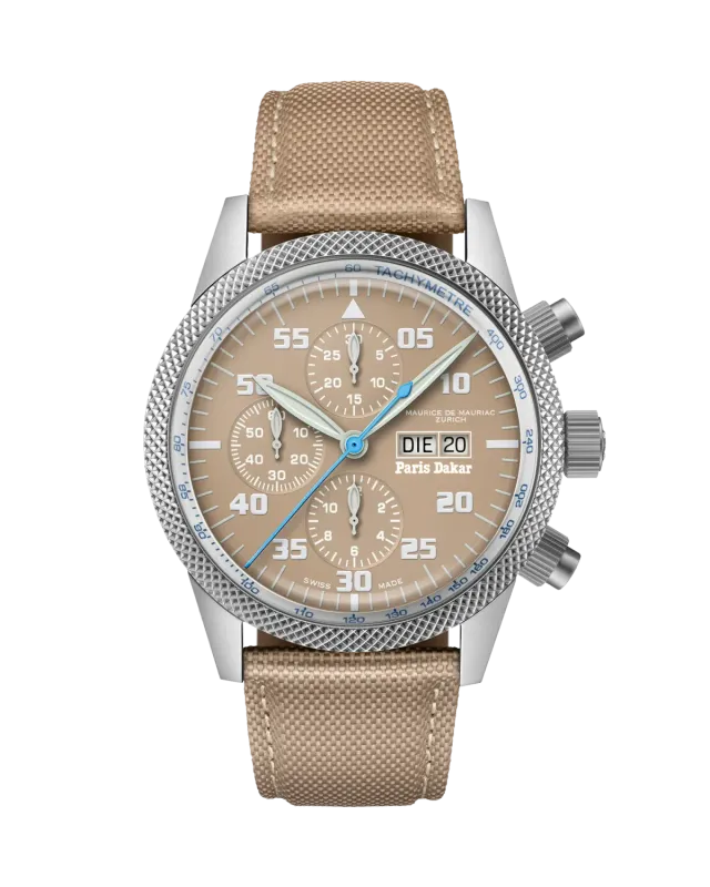 Maurice de Mauriac Chrono Modern Oasis Rally Team montre
