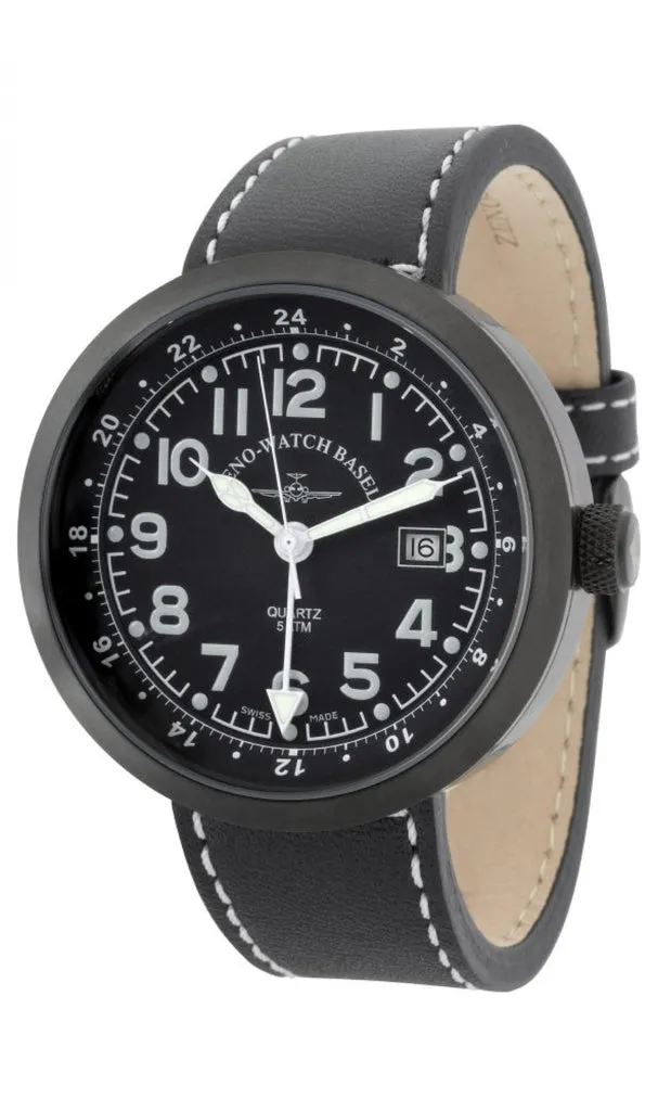 Zeno-Watch Basel Rondo GMT Dual Time montre double fuseau