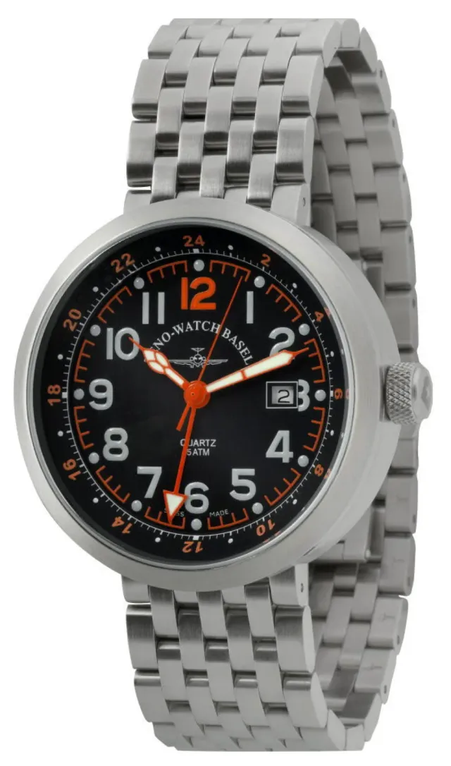 Zeno-Watch Basel Rondo GMT montre double fuseau
