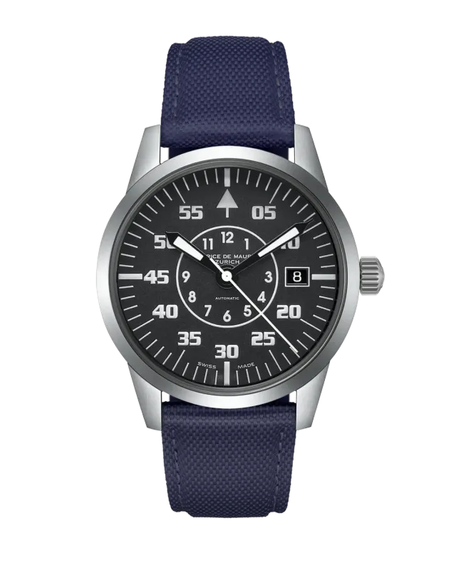 Maurice de Mauriac Automatic Modern Pilot montre automatique