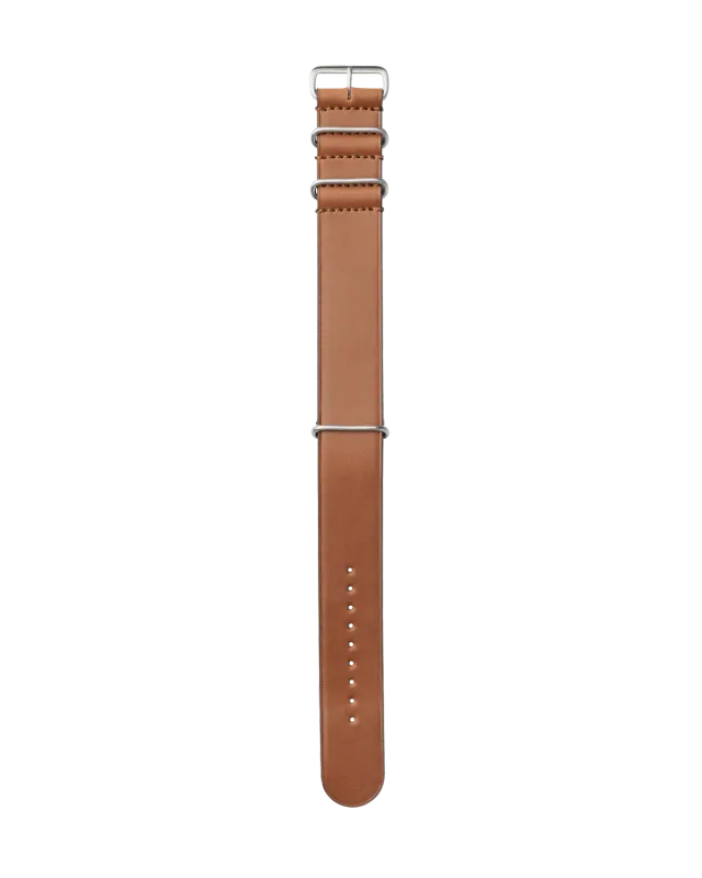 Maurice de Mauriac Nato Leather Strap bracelet de montre en cuir