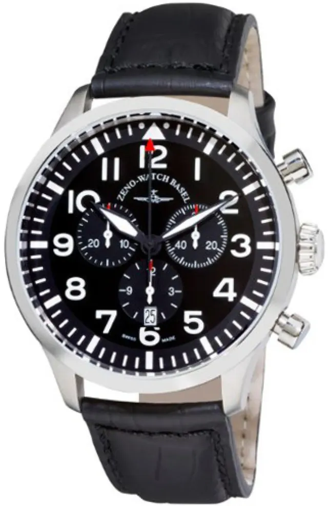 Zeno-Watch Basel Navigator NG Chronograph Quartz montre pilote