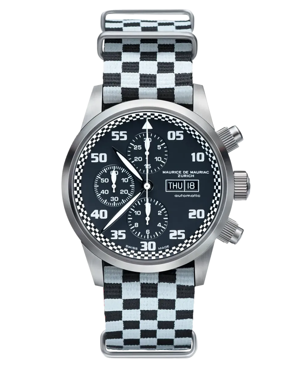 Maurice de Mauriac Chrono Modern Silverstone chronographe
