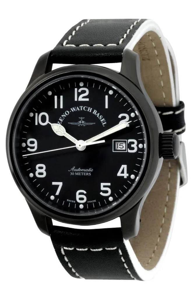 Zeno-Watch Basel New Classic Pilot NC montre pilote automatique