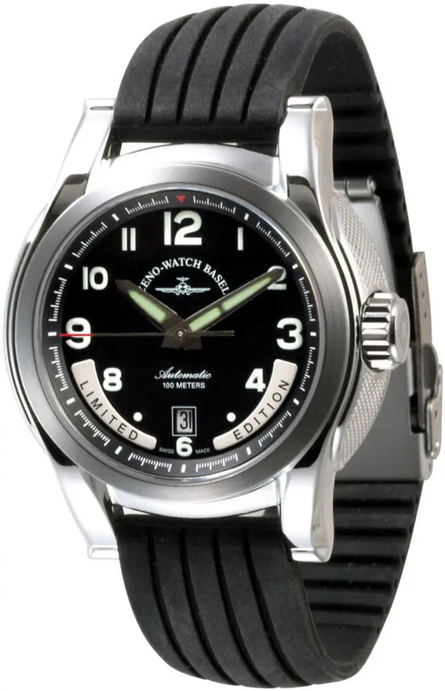 Zeno-Watch Basel Cockpit Limited montre automatique silicone