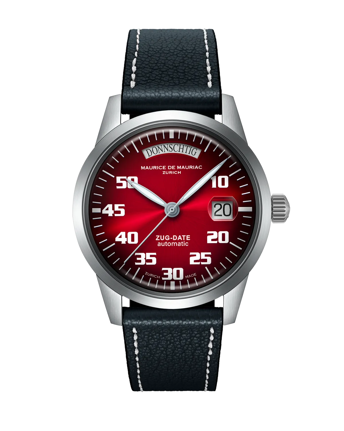 Maurice de Mauriac Automatic Modern Zug Date montre