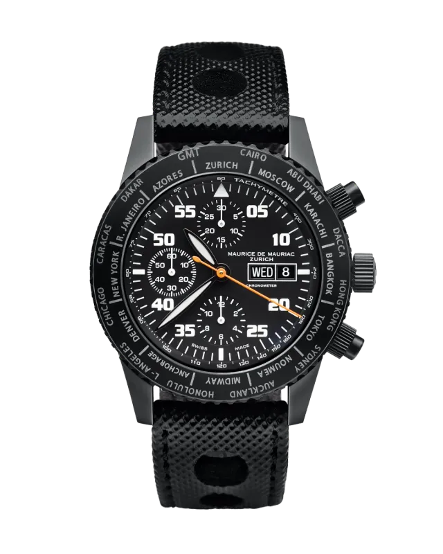 Maurice de Mauriac Chrono Modern Diver Titanium Montre