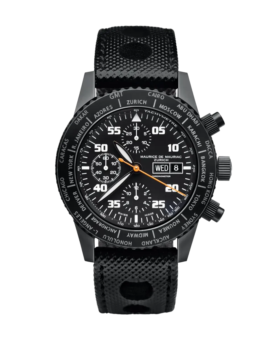 Maurice de Mauriac Chrono Modern Diver Titanium Montre