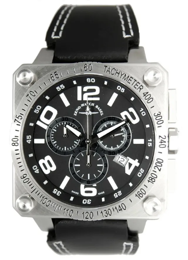 Zeno-Watch Basel Quartz 3 Chronograph Tachymeter chronographe