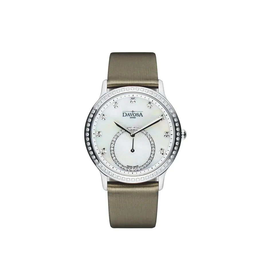 Davosa Audrey montre femme quartz nacre cuir