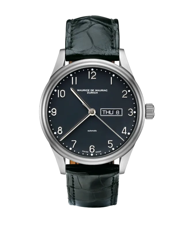 Maurice de Mauriac Automatic Classic montre automatique bracelet croco