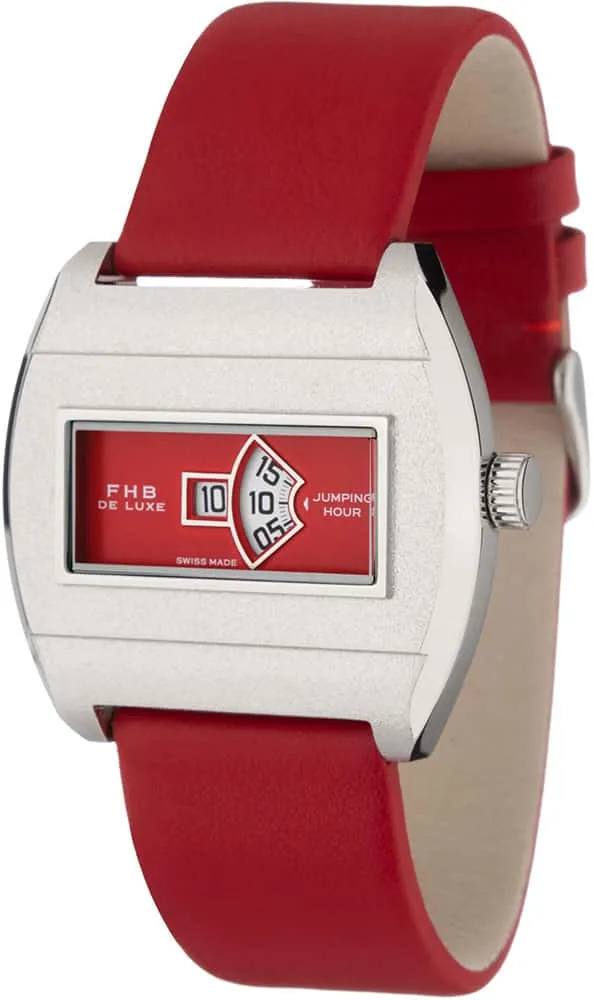 Zeno-Watch Basel FHB Digital Jumping Hour montre heure sautante