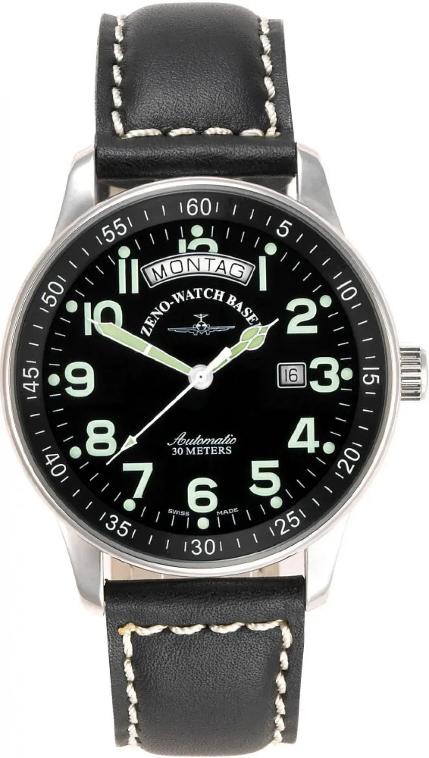 Zeno-Watch Basel X-Large Pilot Big Day montre suisse