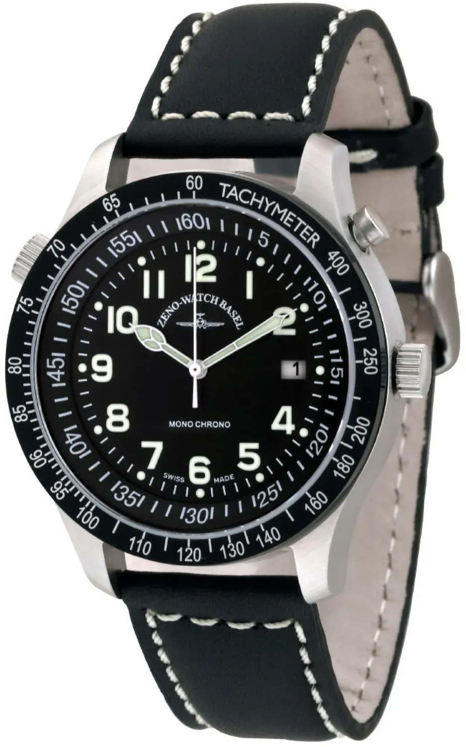Zeno-Watch Basel Monochrono Minutes Timer montre édition limitée