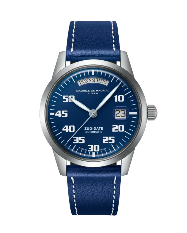 Maurice de Mauriac Automatic Modern Zug Date montre