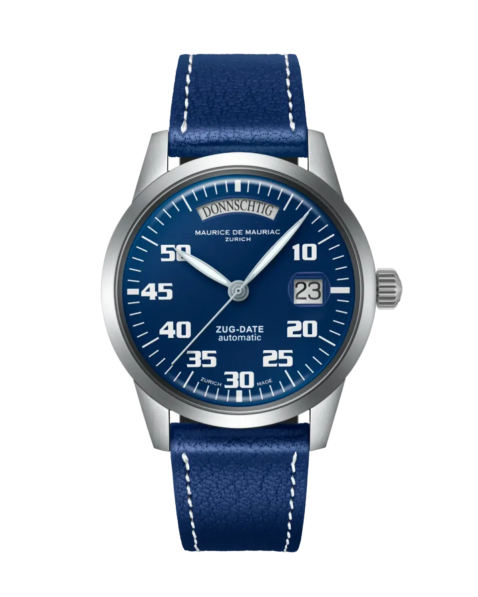 Maurice de Mauriac Automatic Modern Zug Date montre