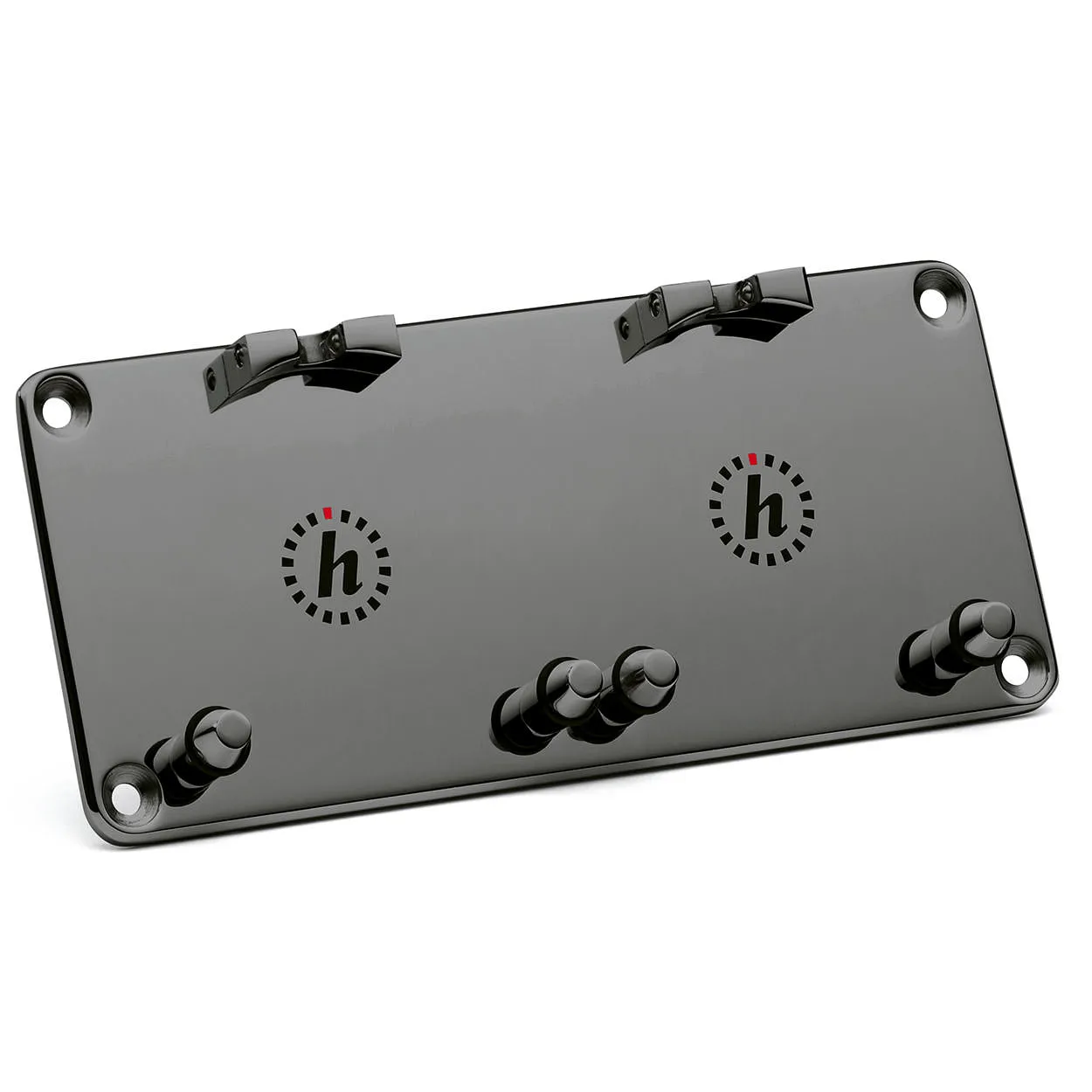 Hanhart 1882 Dashboard Plate plaque tableau de bord acier