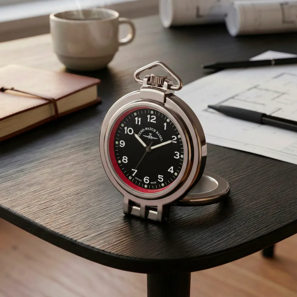 Zeno-Watch Basel Pocket Desk montre de poche