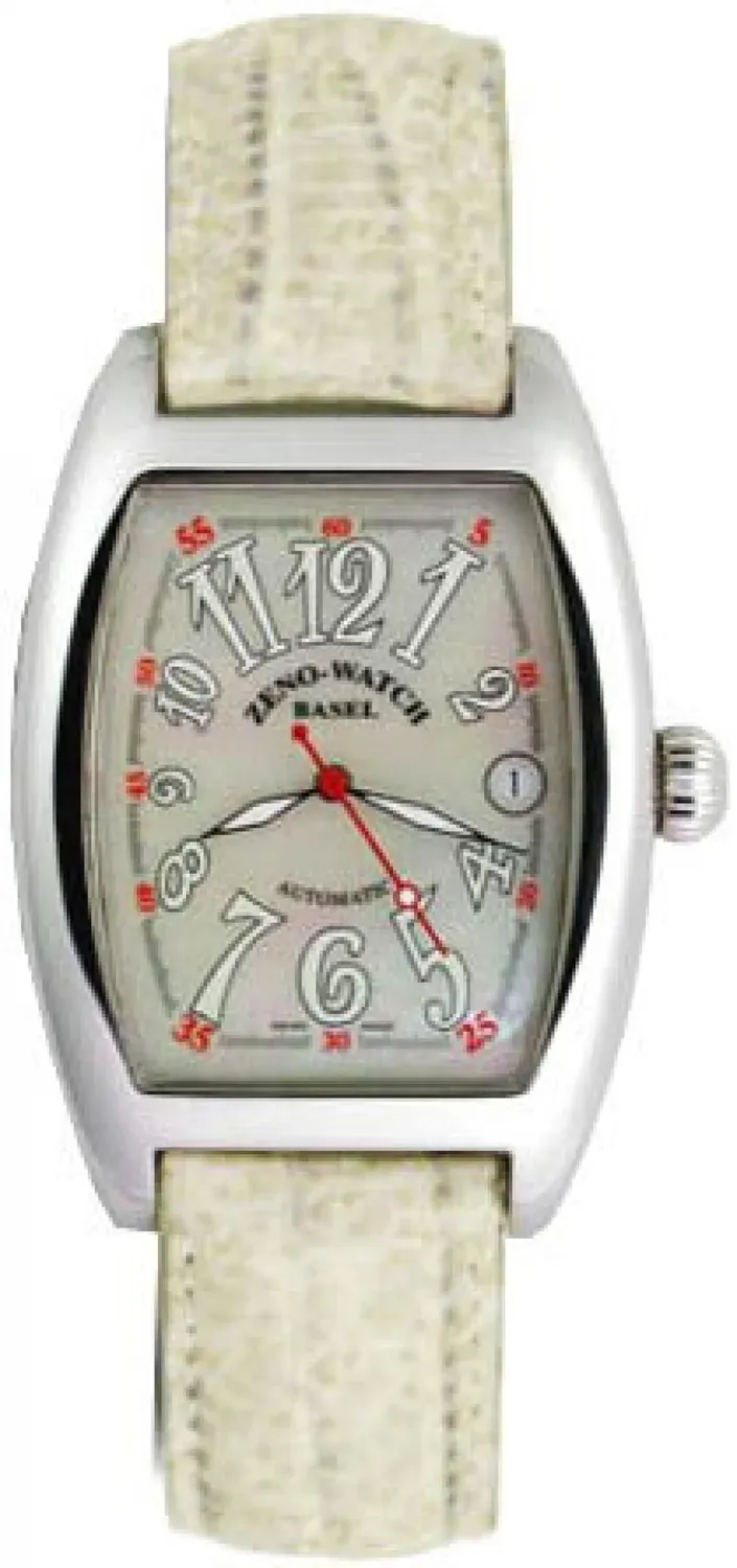 Zeno-Watch Basel Tonneau Retro Shell montre nacre