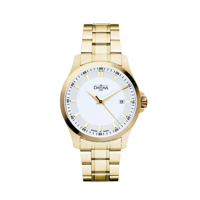 Davosa Classic montre quartz 39 mm verre saphir