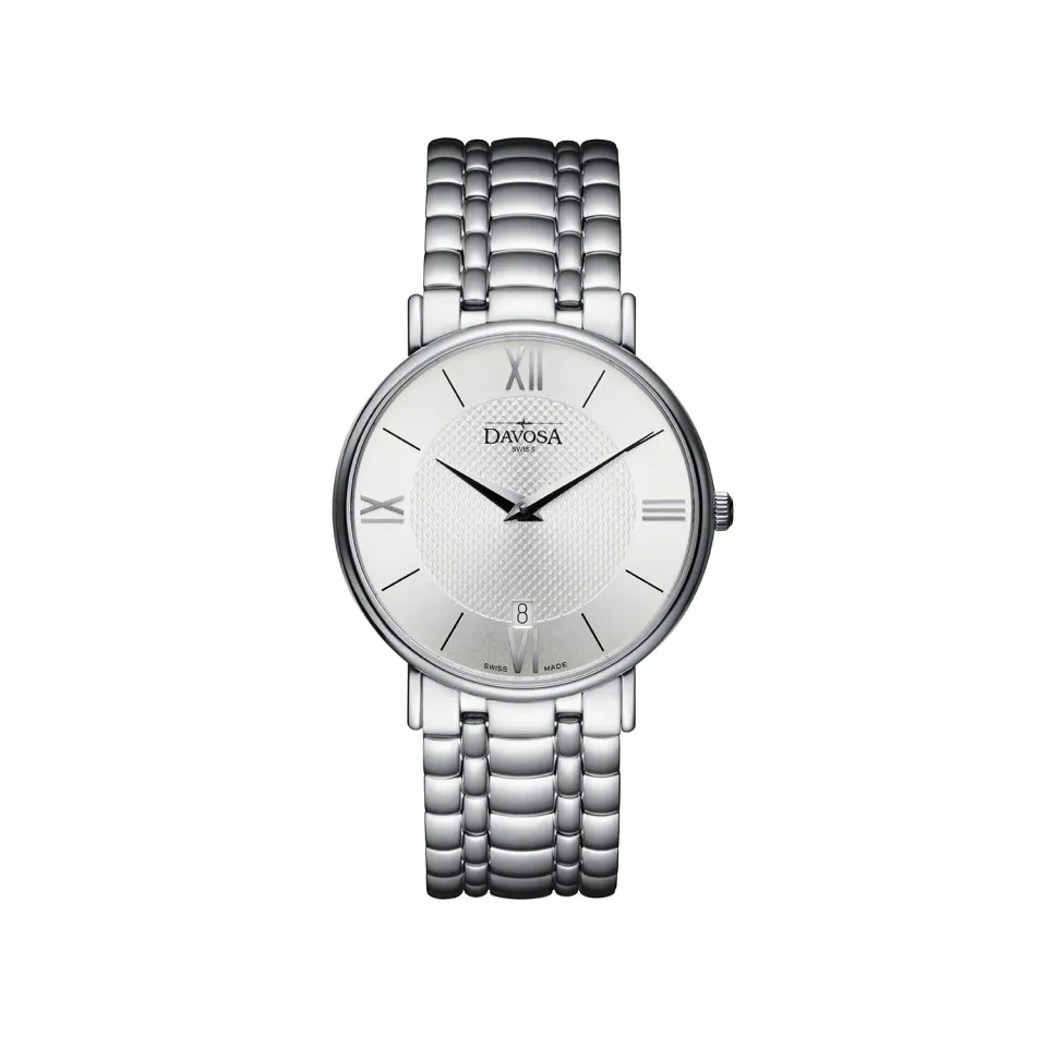 Davosa Pianos II montre quartz homme cadran guilloché
