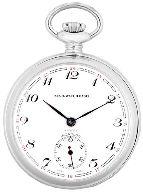 Zeno-Watch Basel Pocket Watch Lepine - classic numbers montre gousset