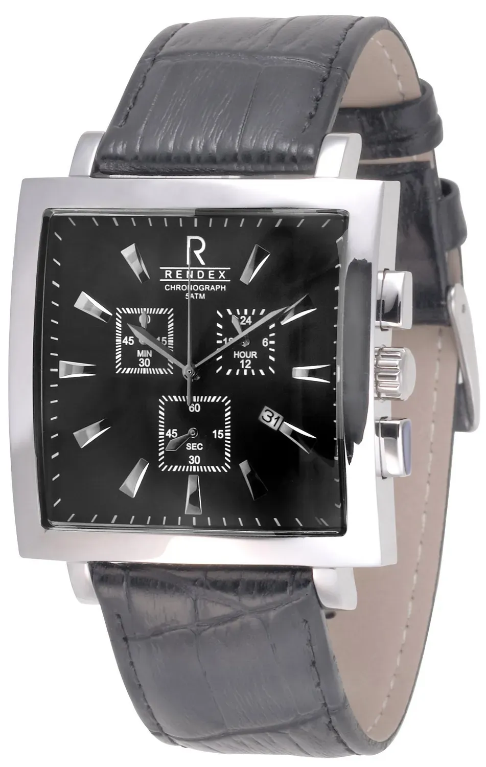 Zeno-Watch Basel Chronograph Square montre carrée suisse