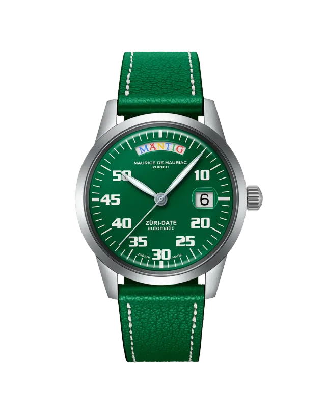 Maurice de Mauriac Automatic Modern “Züri Date” montre automatique édition limitée