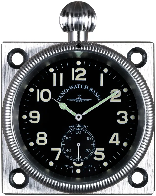 Zeno-Watch Basel Rallye Cockpit Clock horloge de tableau de bord vintage