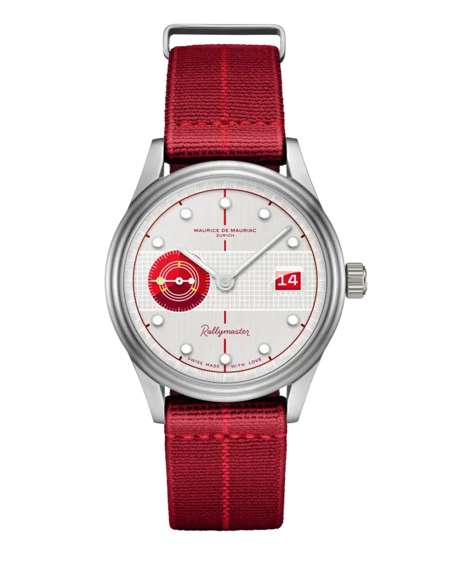 Maurice de Mauriac Rallymaster Swiss Tennis montre