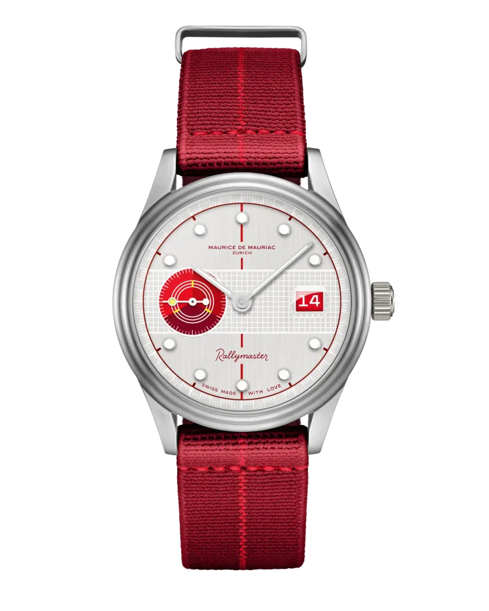 Maurice de Mauriac Rallymaster Swiss Tennis montre