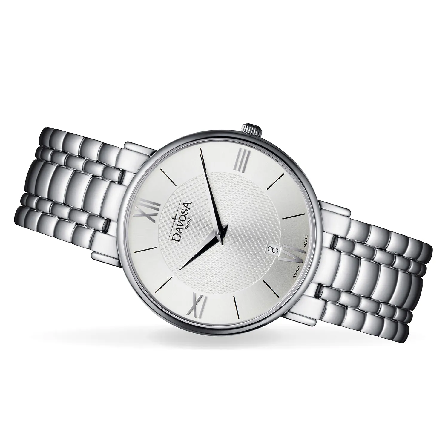 Davosa Pianos II montre quartz homme cadran guilloché
