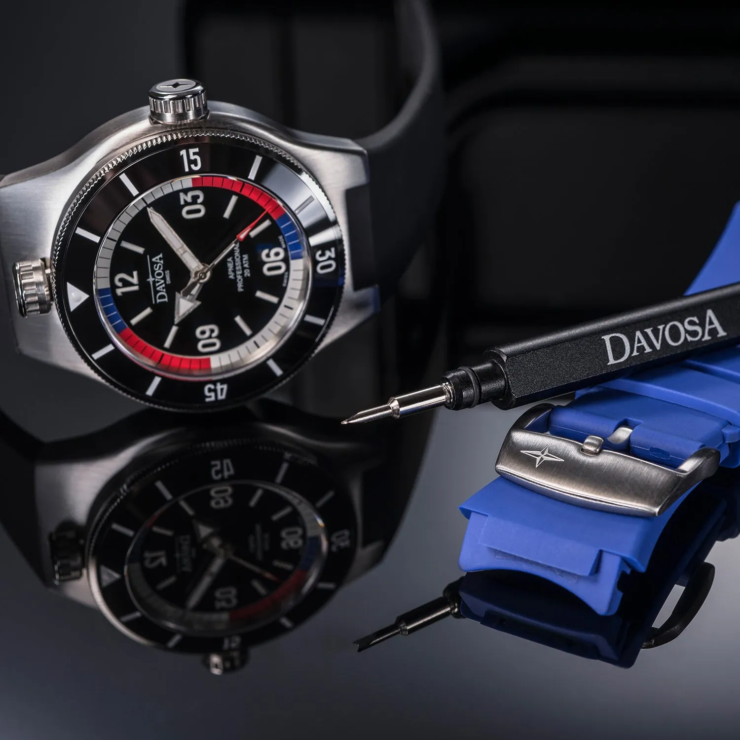 Davosa Apnea Diver montre homme automatique 20 ATM
