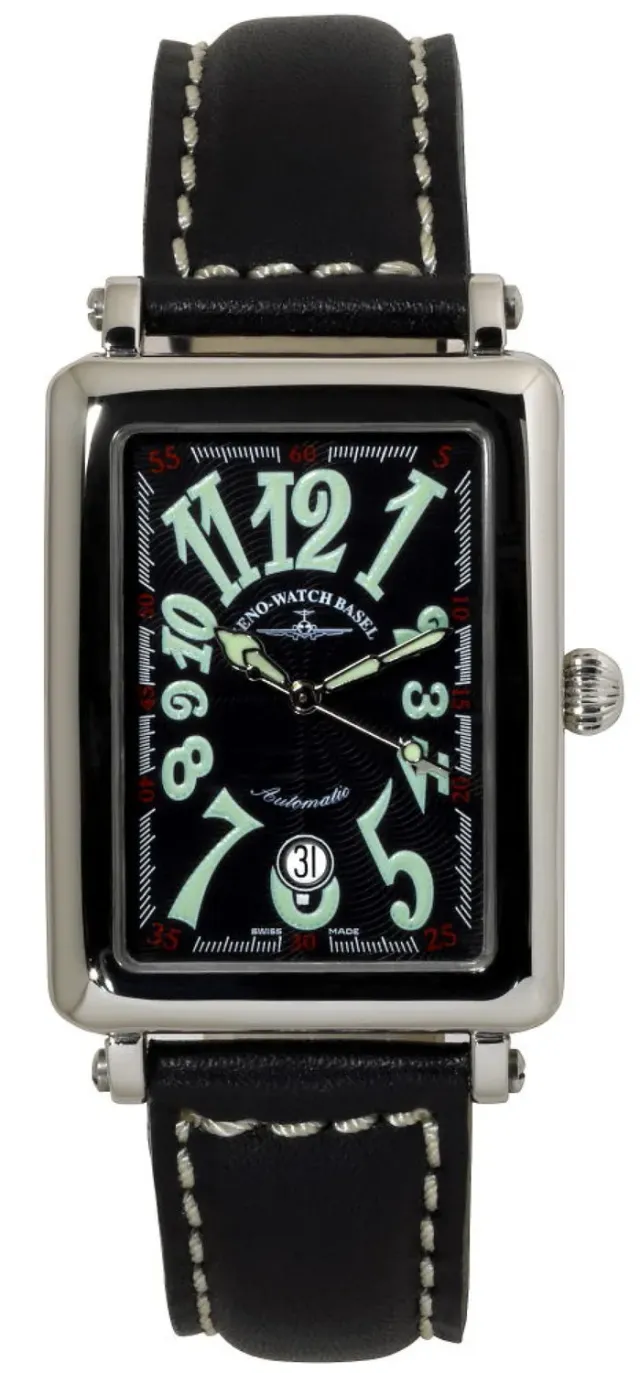 Zeno-Watch Basel Square OS Automatic montre automatique carrée