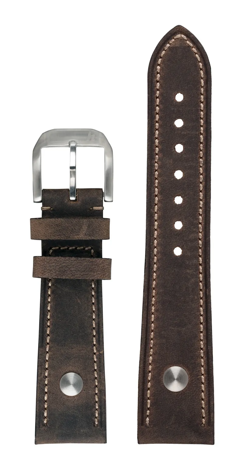 Hanhart PIONEER TwinDicator MonoScope bracelet cuir