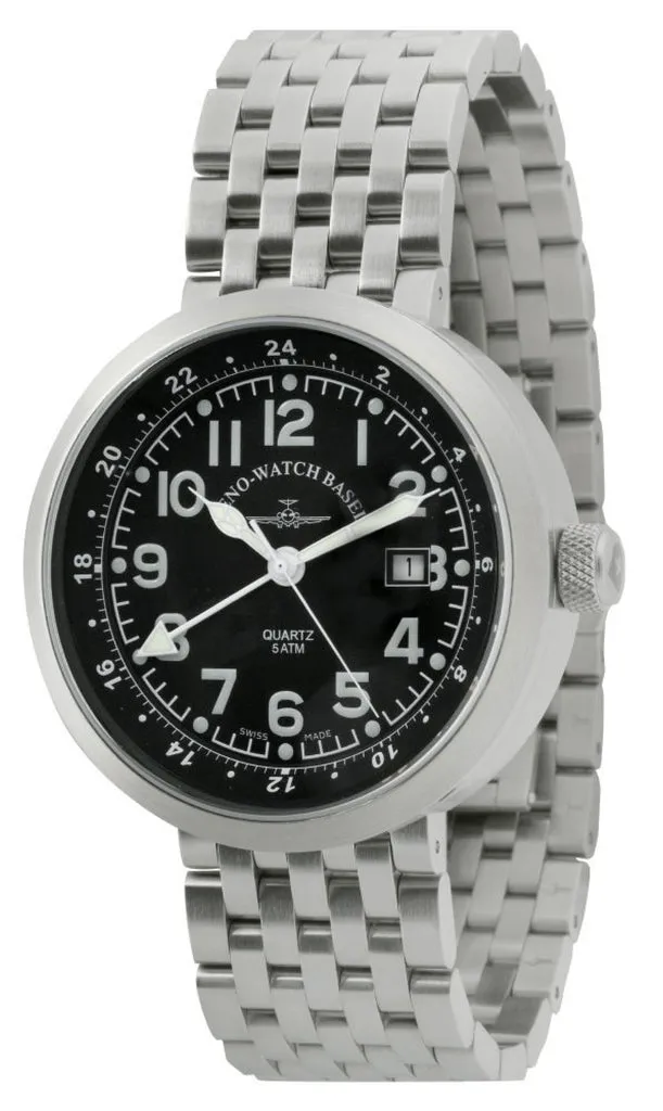 Zeno-Watch Basel Rondo GMT montre double fuseau
