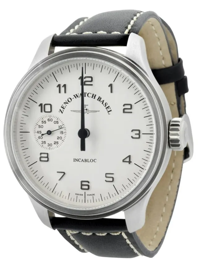 Zeno-Watch Basel OS Retro Uno 9 montre une aiguille 12h