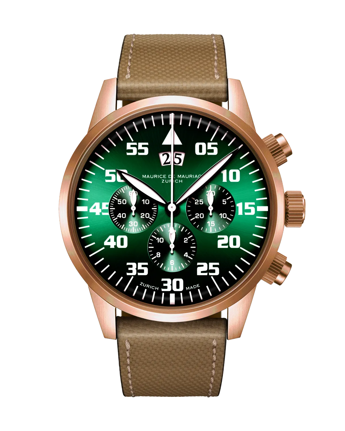 Maurice de Mauriac Chrono Modern Zürcher Big Date montre