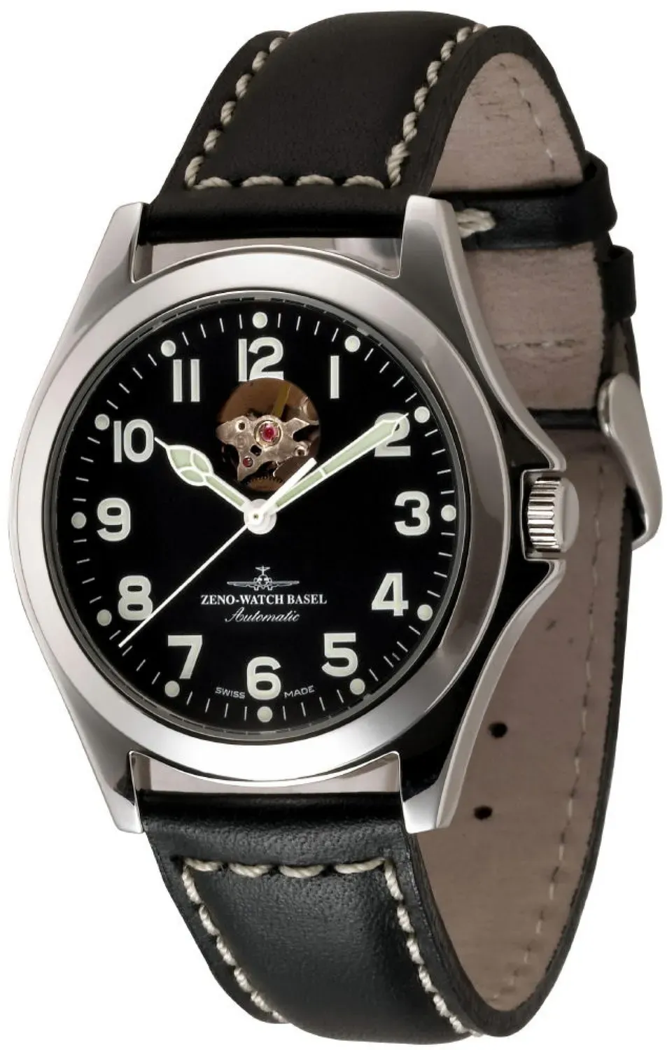 Zeno-Watch Basel Ghandi Open Heart Automatic montre