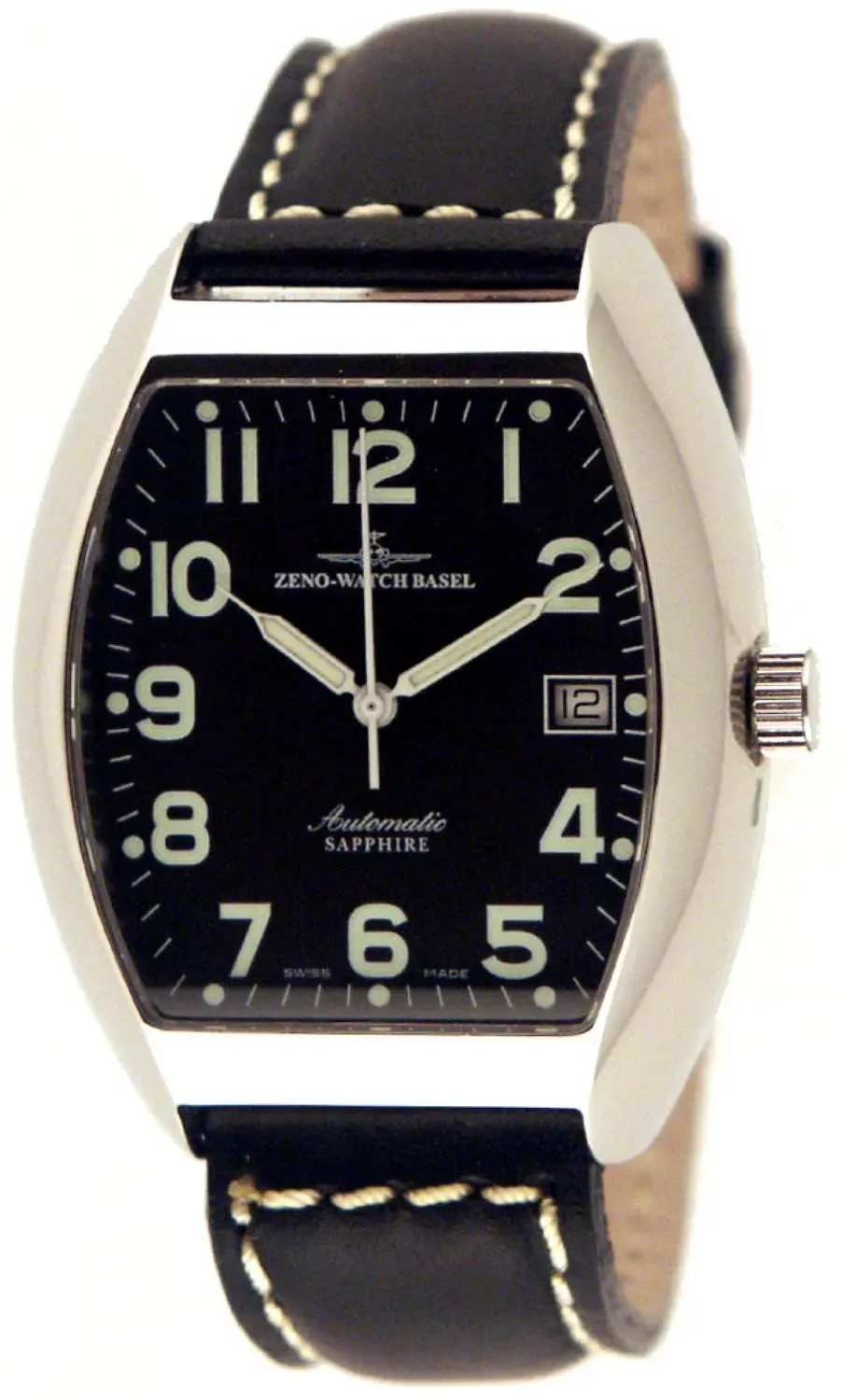 Zeno-Watch Basel Tonneau Sapphire montre automatique