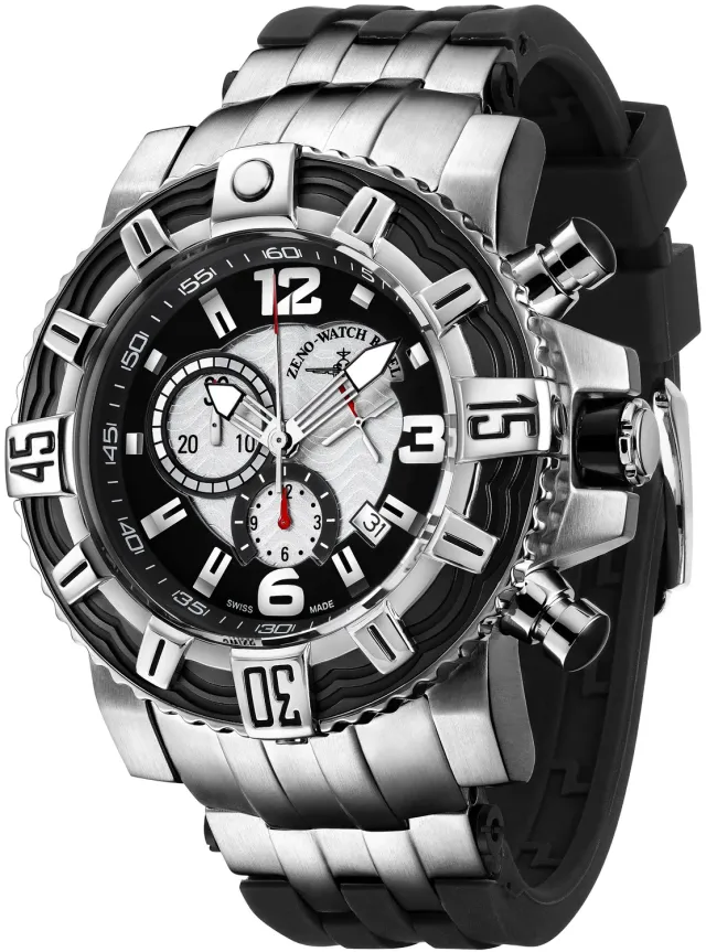 Zeno-Watch Basel Neptun 2 chronographe montre édition limitée