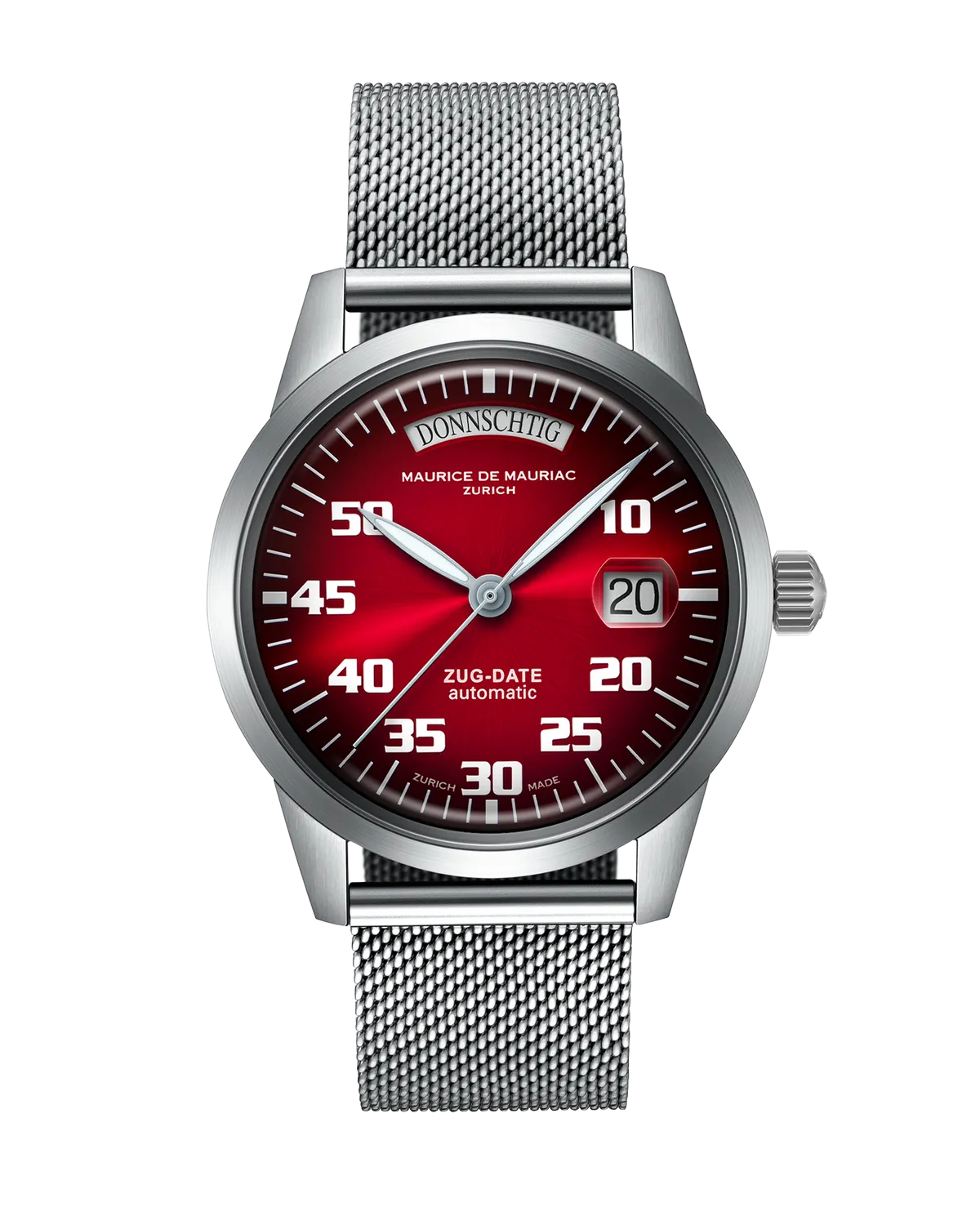 Maurice de Mauriac Automatic Modern Zug Date montre