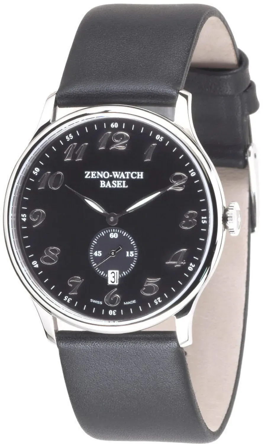 Zeno-Watch Basel Flatline Q montre petite seconde