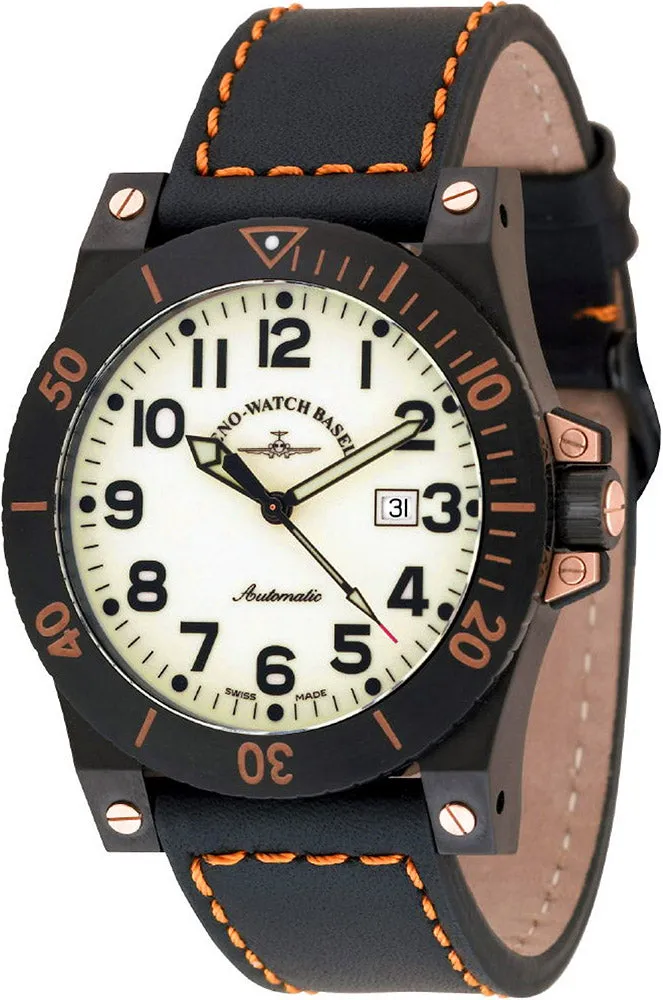 Zeno-Watch Basel Muscle Automatic montre acier limitée